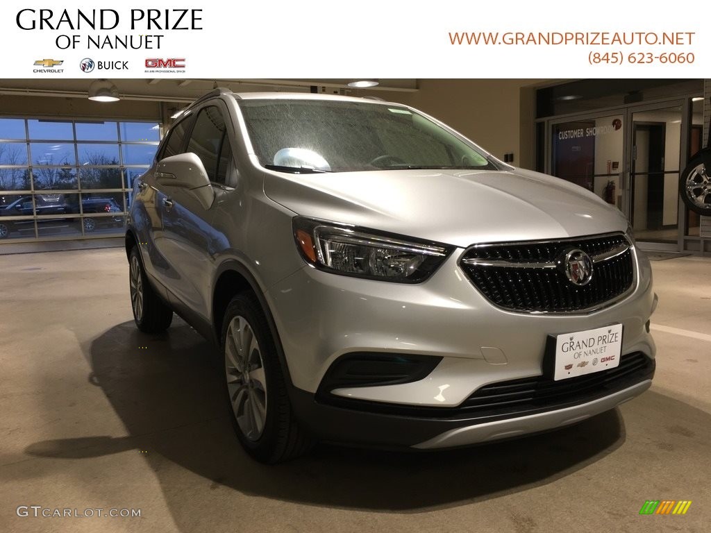 2018 Quicksilver Metallic Buick Encore Preferred Awd