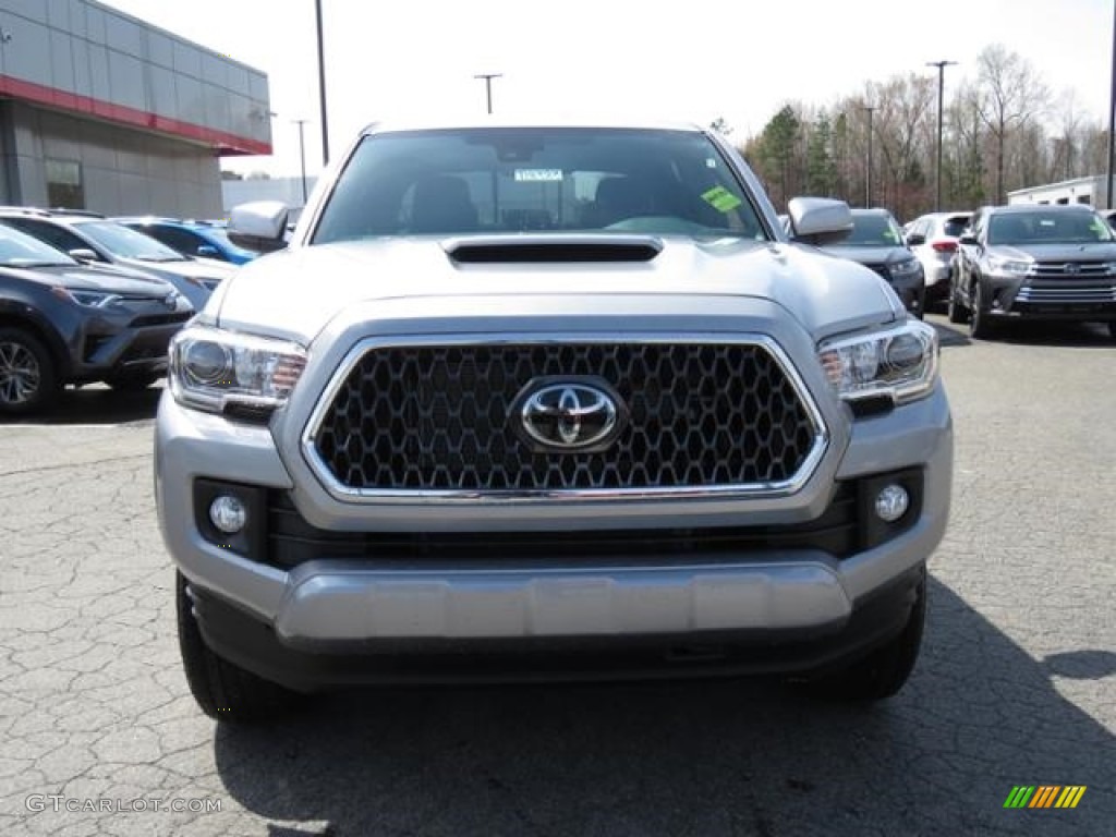 2018 Tacoma TRD Sport Double Cab - Silver Sky Metallic / Graphite w/Gun Metal photo #2