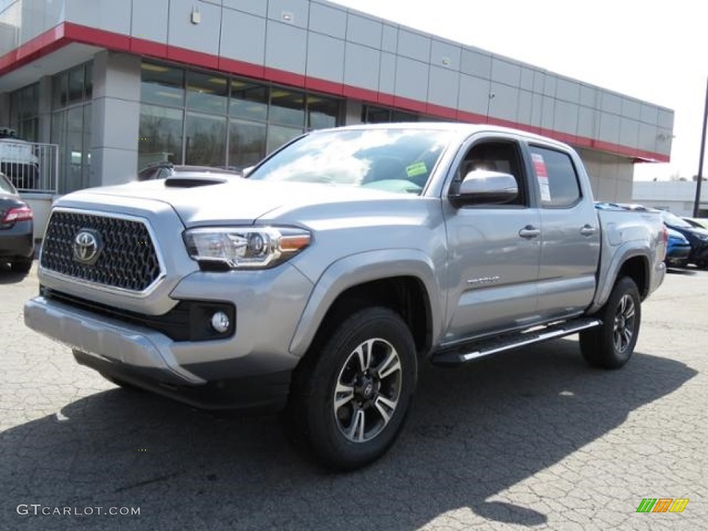 2018 Tacoma TRD Sport Double Cab - Silver Sky Metallic / Graphite w/Gun Metal photo #3