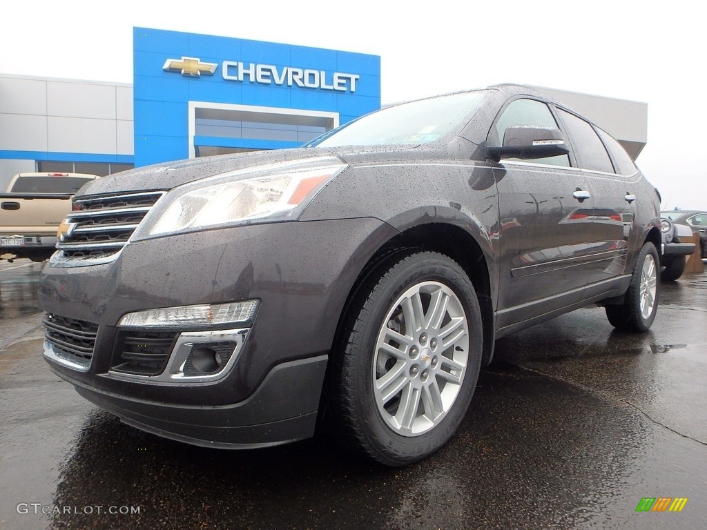 2015 Traverse LT AWD - Tungsten Metallic / Ebony photo #2