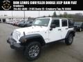 2018 Bright White Jeep Wrangler Unlimited Rubicon 4x4  photo #1