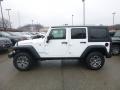 2018 Bright White Jeep Wrangler Unlimited Rubicon 4x4  photo #2