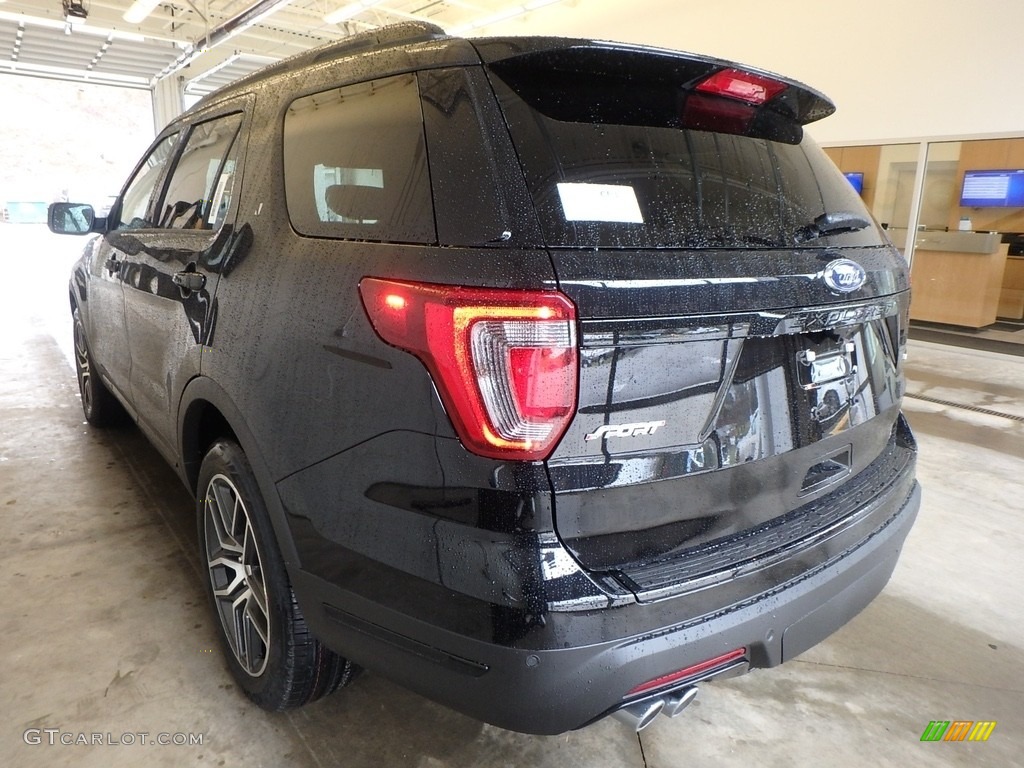 2018 Explorer Sport 4WD - Shadow Black / Ebony Black photo #3