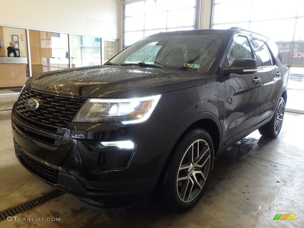2018 Explorer Sport 4WD - Shadow Black / Ebony Black photo #4