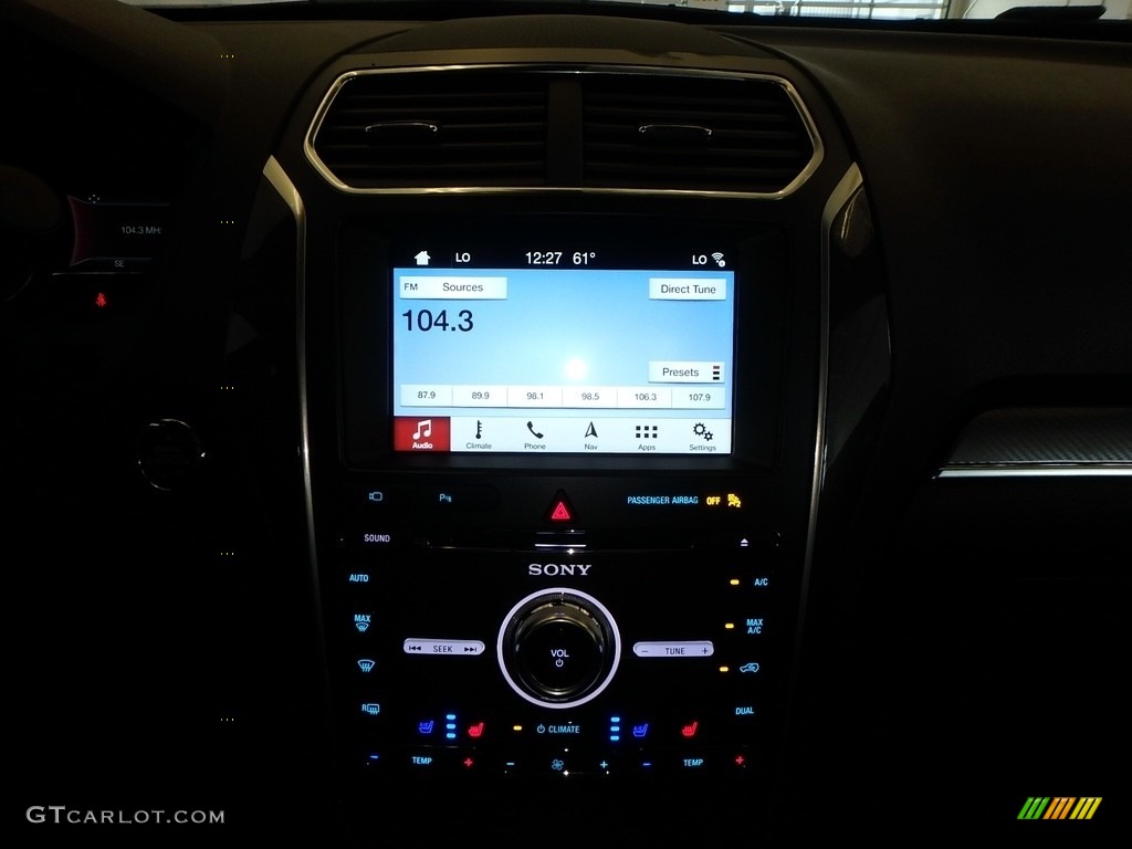 2018 Explorer Sport 4WD - Shadow Black / Ebony Black photo #14
