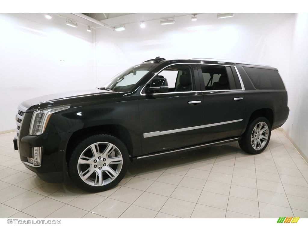 Black Raven 2018 Cadillac Escalade ESV Premium Luxury 4WD Exterior Photo #126319833