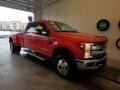 2018 Race Red Ford F350 Super Duty Lariat Crew Cab 4x4  photo #1
