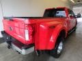 2018 Race Red Ford F350 Super Duty Lariat Crew Cab 4x4  photo #2