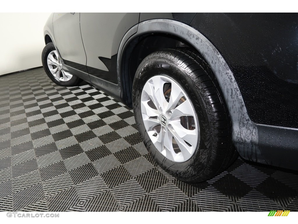 2012 CR-V EX 4WD - Crystal Black Pearl / Gray photo #20