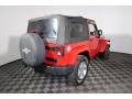 2014 Flame Red Jeep Wrangler Sport 4x4  photo #11