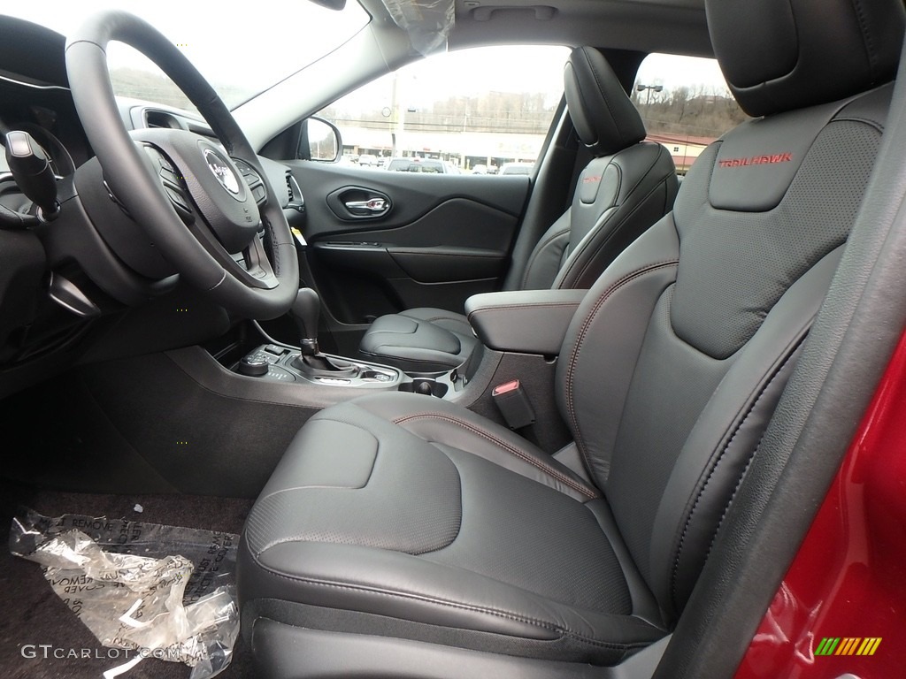 2019 Jeep Cherokee Trailhawk Elite 4x4 Front Seat Photo #126321249
