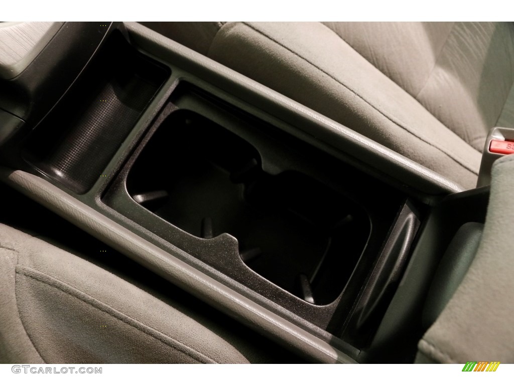2006 Civic LX Coupe - Galaxy Gray Metallic / Gray photo #11