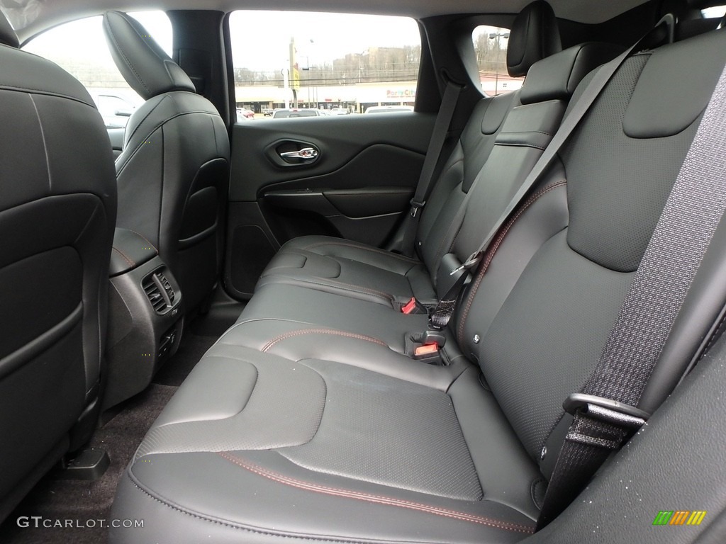2019 Jeep Cherokee Trailhawk Elite 4x4 Rear Seat Photo #126321270
