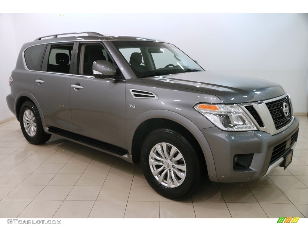 Gun Metallic Nissan Armada