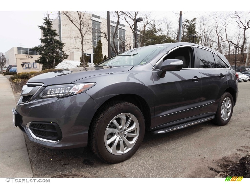 2017 RDX Technology AWD - Modern Steel Metallic / Graystone photo #8