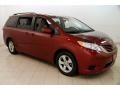Salsa Red Pearl 2017 Toyota Sienna LE