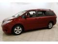2017 Salsa Red Pearl Toyota Sienna LE  photo #3
