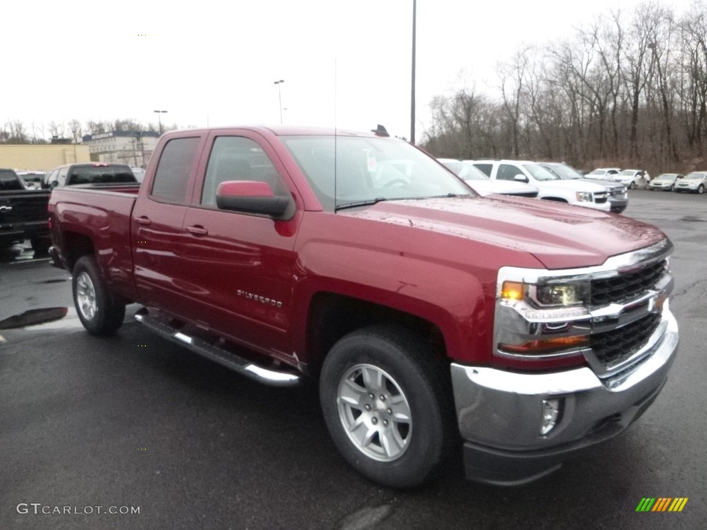 2018 Silverado 1500 LT Double Cab 4x4 - Cajun Red Tintcoat / Jet Black photo #7