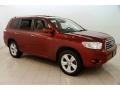 Salsa Red Pearl 2008 Toyota Highlander Limited 4WD