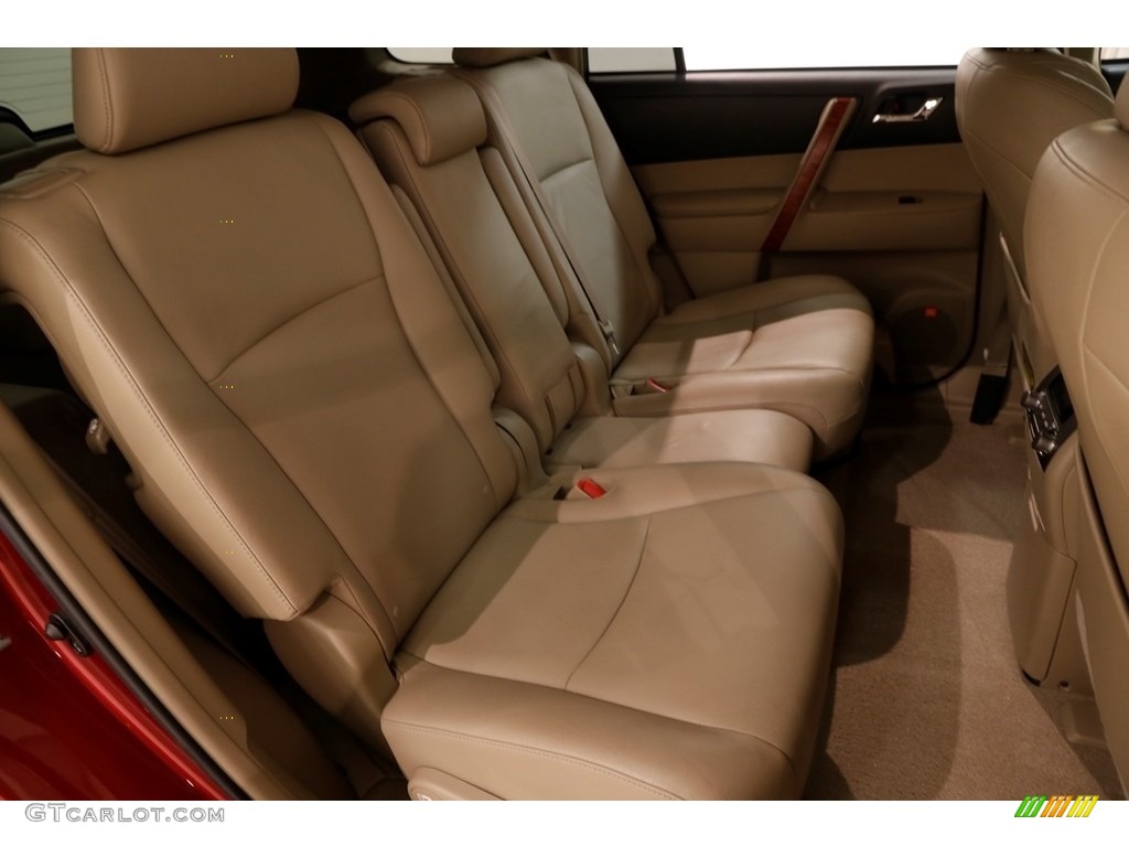 2008 Highlander Limited 4WD - Salsa Red Pearl / Sand Beige photo #16