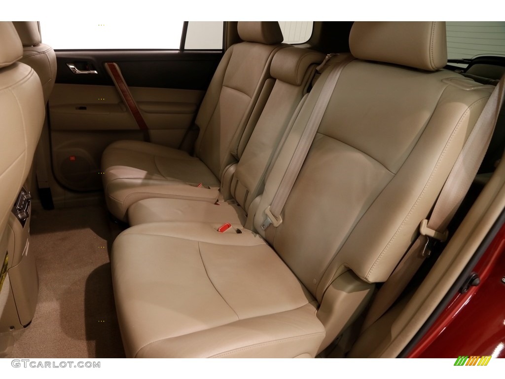 2008 Highlander Limited 4WD - Salsa Red Pearl / Sand Beige photo #17