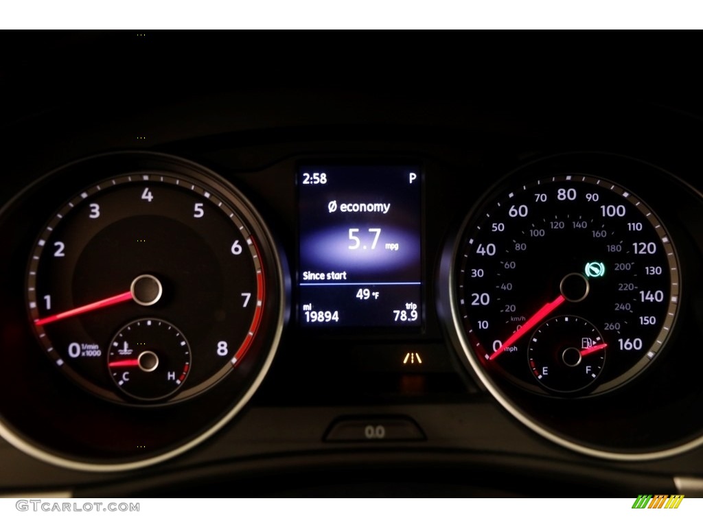 2018 Volkswagen Atlas SE 4Motion Gauges Photo #126324924
