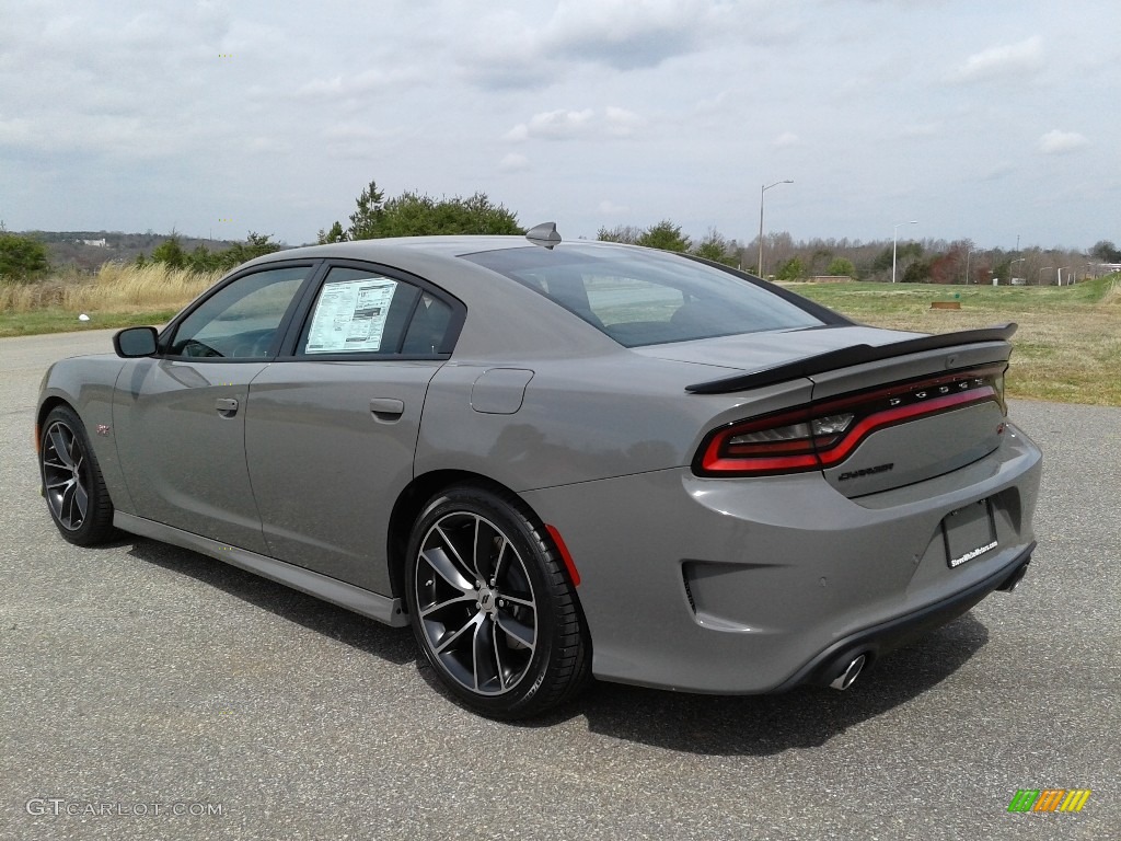 2018 Charger R/T Scat Pack - Destroyer Gray / Black photo #8