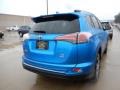 2018 Electric Storm Blue Toyota RAV4 LE  photo #2