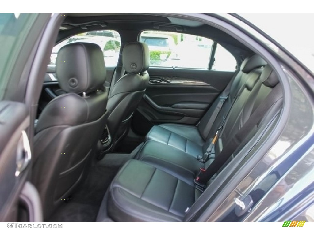 2017 Cadillac CTS Premium Luxury Rear Seat Photo #126326043