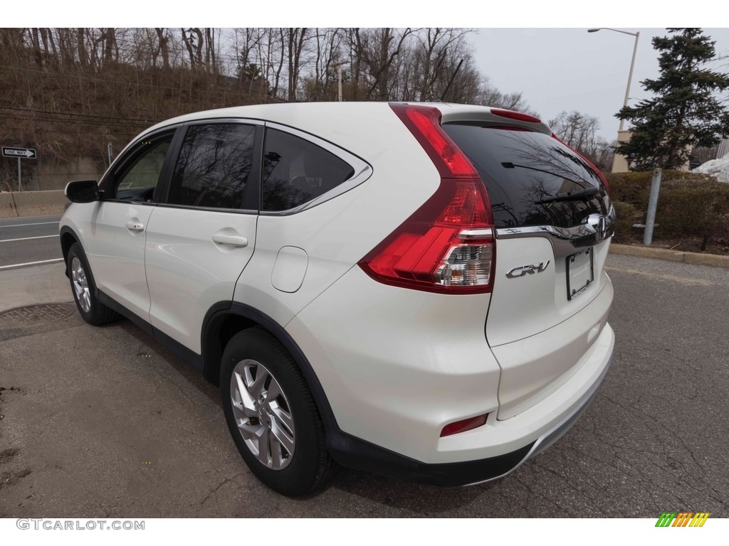 2015 CR-V EX - White Diamond Pearl / Gray photo #5