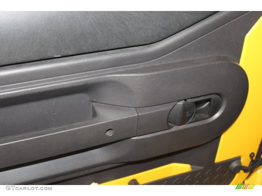 2008 Wrangler Unlimited X - Detonator Yellow / Dark Slate Gray/Med Slate Gray photo #14