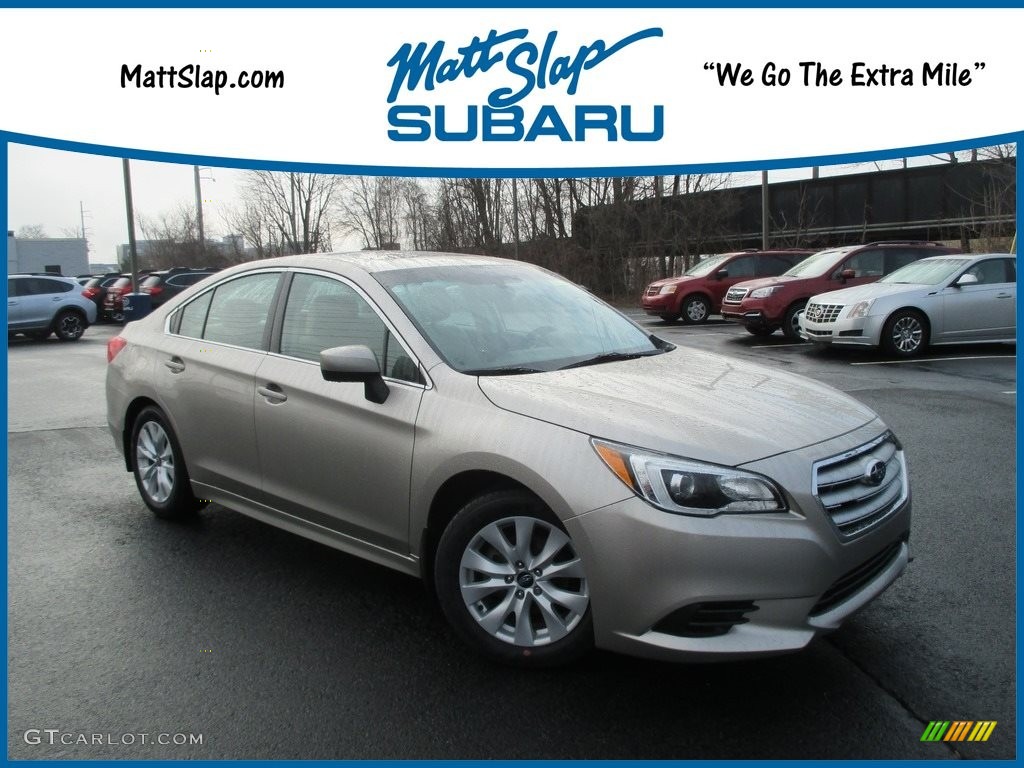 2015 Legacy 2.5i Premium - Tungsten Metallic / Warm Ivory photo #1