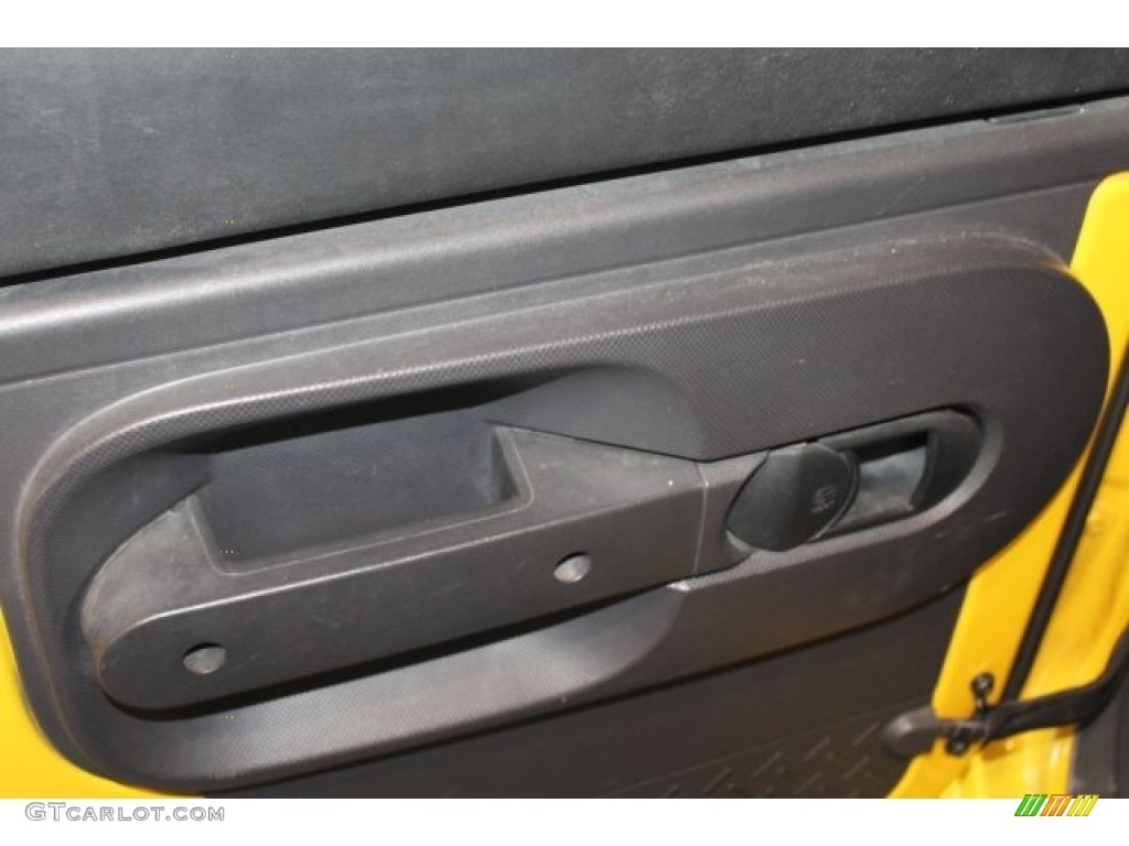 2008 Wrangler Unlimited X - Detonator Yellow / Dark Slate Gray/Med Slate Gray photo #28
