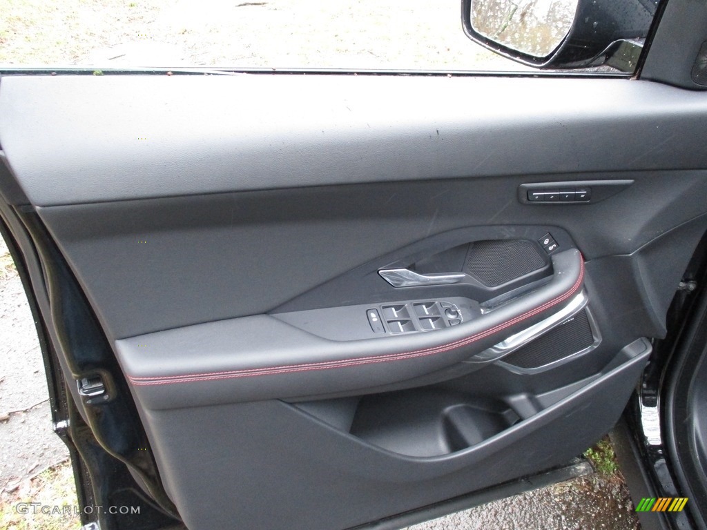 2018 Jaguar E-PACE First Edition Ebony/Ebony Door Panel Photo #126330500
