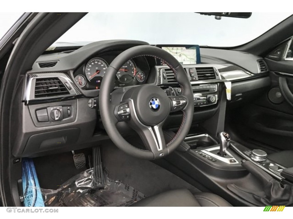 2018 BMW M4 Convertible Black Dashboard Photo #126330527