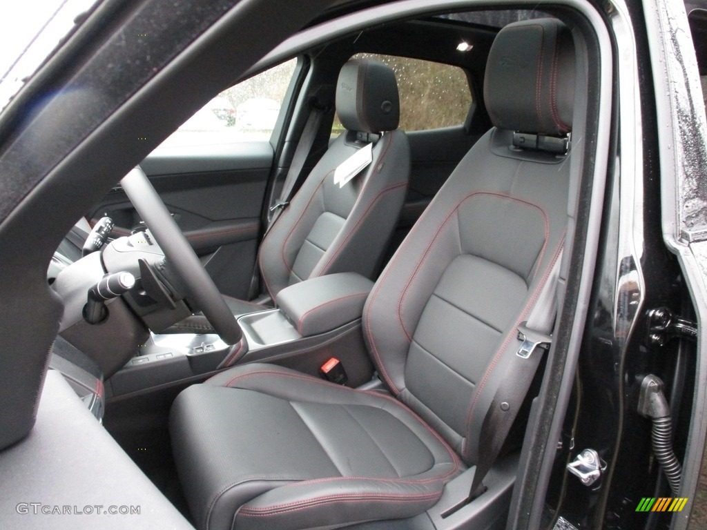 Ebony/Ebony Interior 2018 Jaguar E-PACE First Edition Photo #126330548
