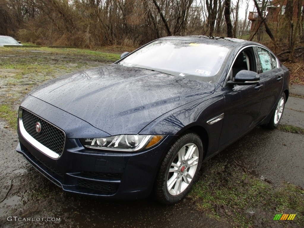 2018 XE 25t Premium AWD - Loire Blue Metallic / Ebony photo #9