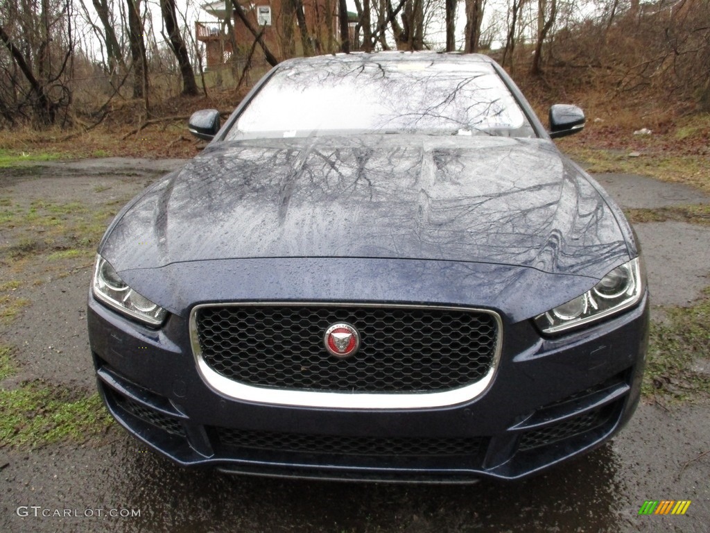 2018 XE 25t Premium AWD - Loire Blue Metallic / Ebony photo #10