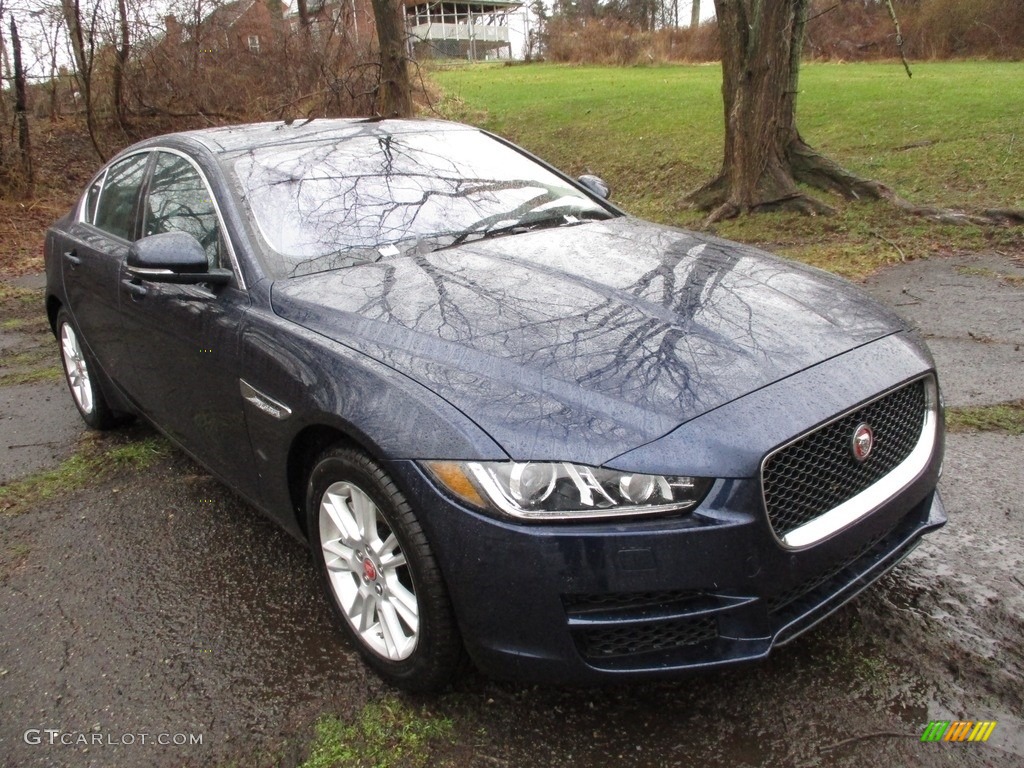 2018 XE 25t Premium AWD - Loire Blue Metallic / Ebony photo #11