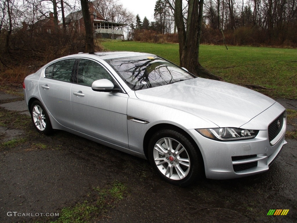 Indus Silver Metallic 2018 Jaguar XE 25t Premium AWD Exterior Photo #126331247