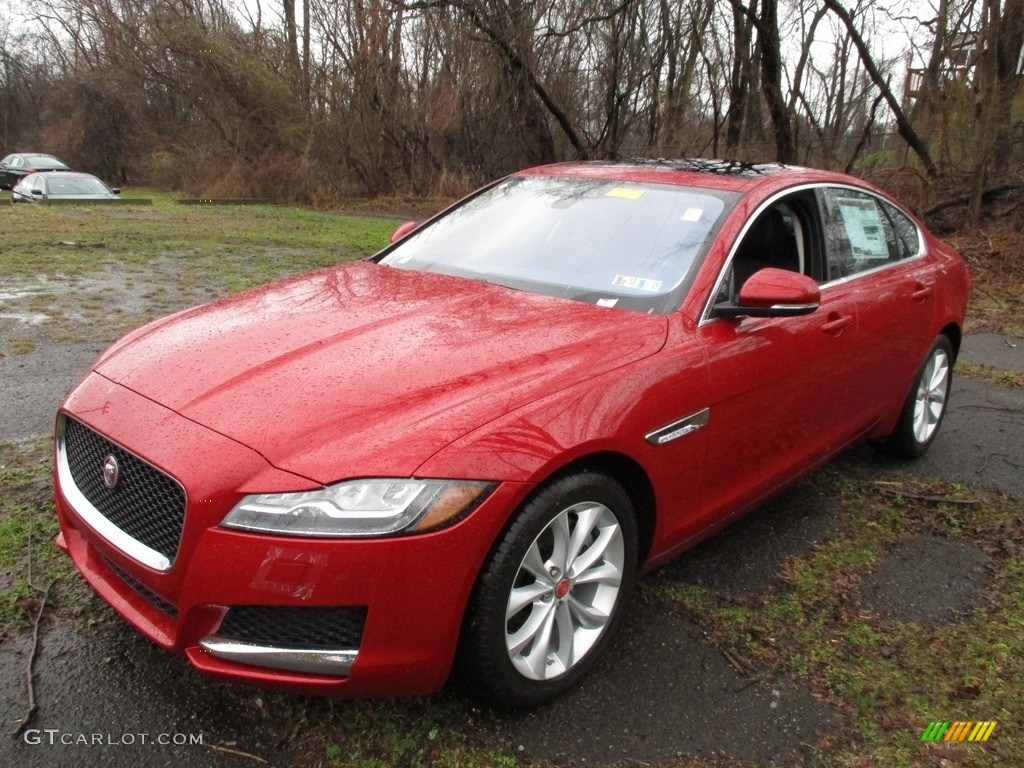 2018 Firenze Red Metallic Jaguar XF Premium AWD 126330178 Photo 8