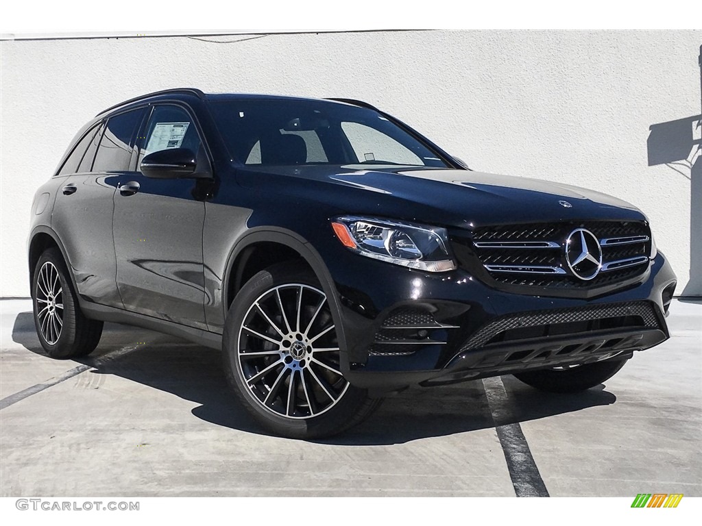 Black 2018 Mercedes-Benz GLC 300 Exterior Photo #126331958