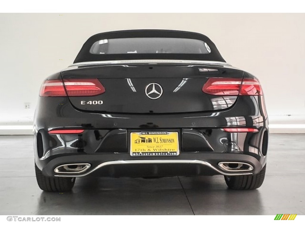 2018 E 400 Convertible - Black / Black photo #4
