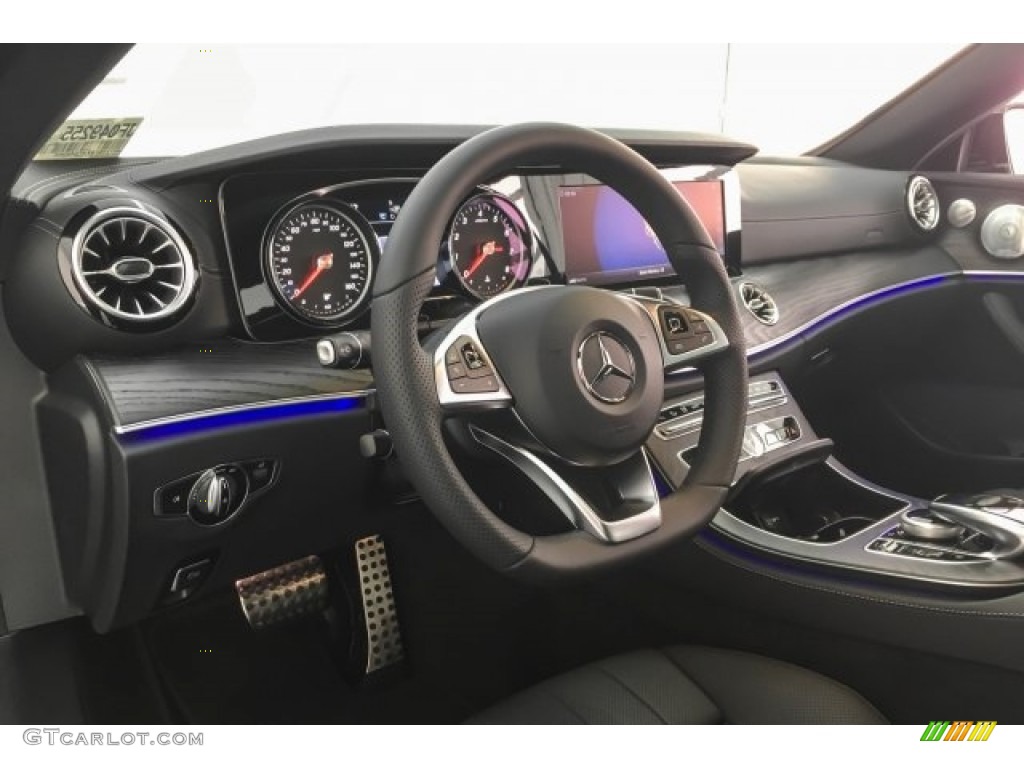 2018 E 400 Coupe - Black / Black photo #5