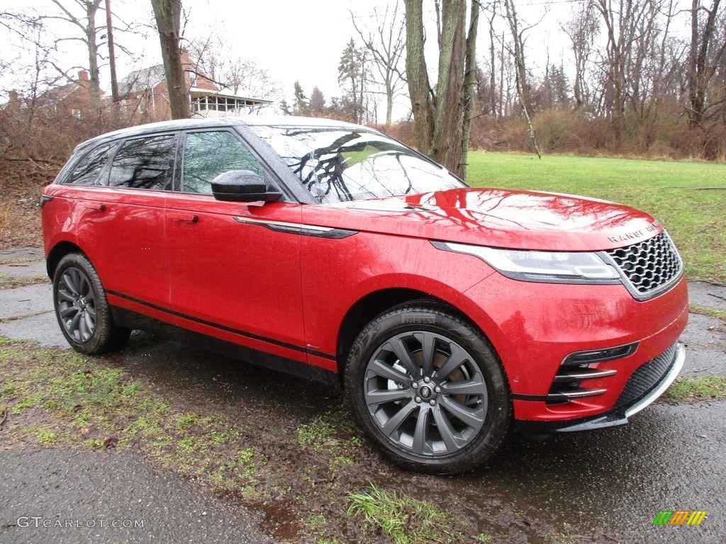 2018 Range Rover Velar R Dynamic SE - Firenze Red Metallic / Ebony photo #1