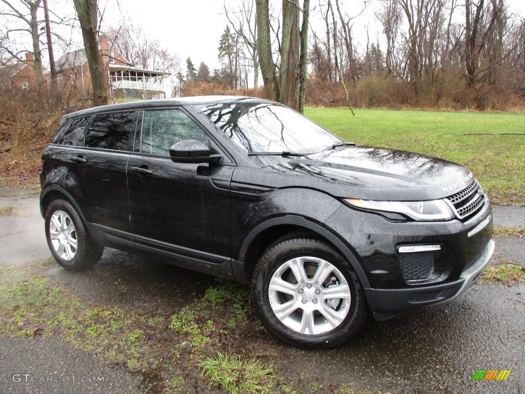 2018 Range Rover Evoque SE - Narvik Black / Ebony photo #1