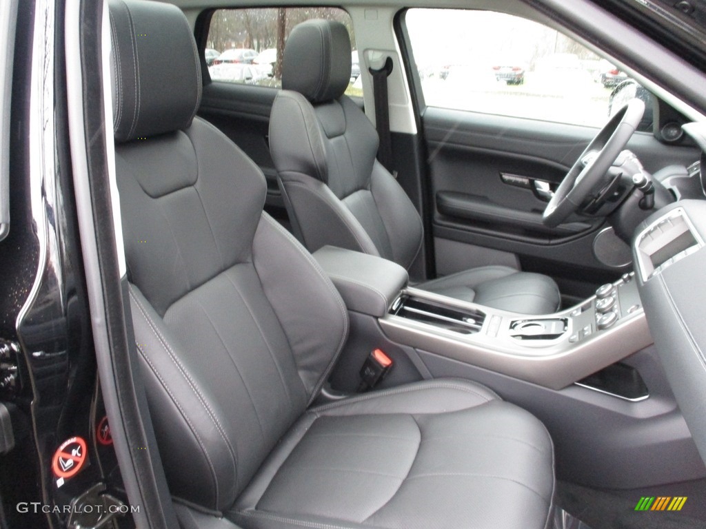 Ebony Interior 2018 Land Rover Range Rover Evoque SE Photo #126335201