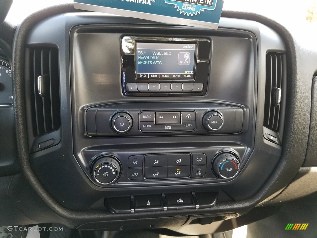 2015 Silverado 2500HD WT Regular Cab 4x4 - Silver Ice Metallic / Jet Black/Dark Ash photo #27