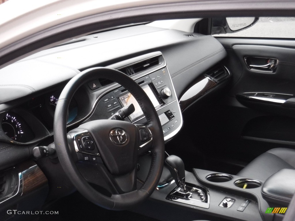 2015 Avalon XLE Premium - Blizzard Pearl / Black photo #12