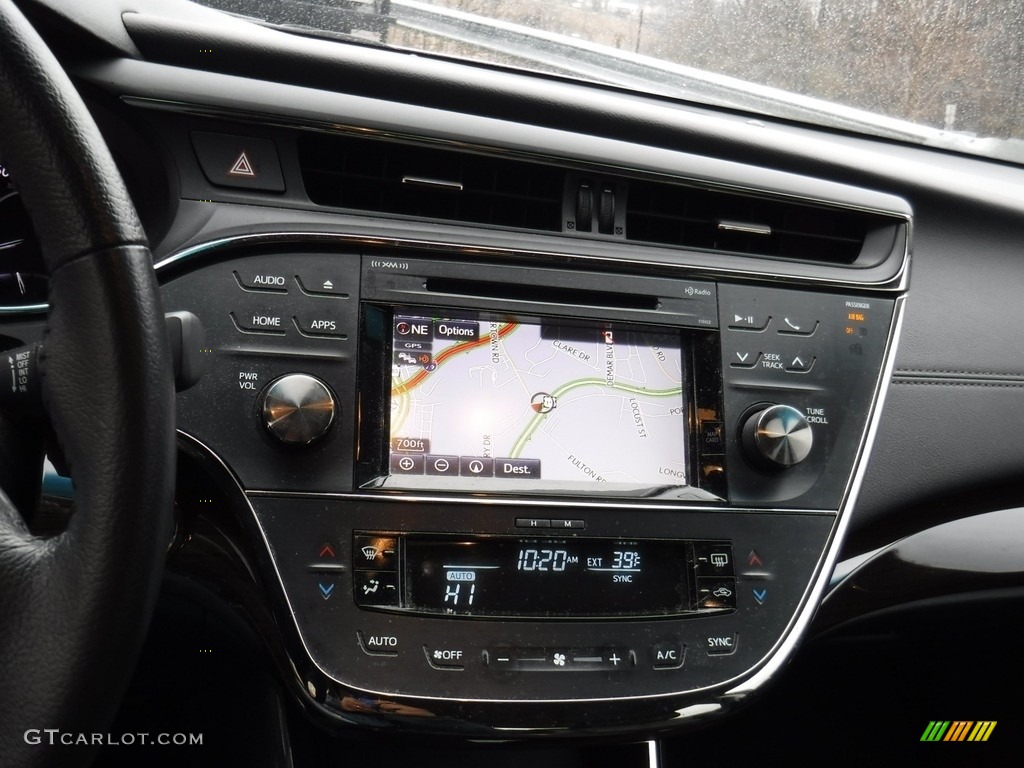 2015 Avalon XLE Premium - Blizzard Pearl / Black photo #16